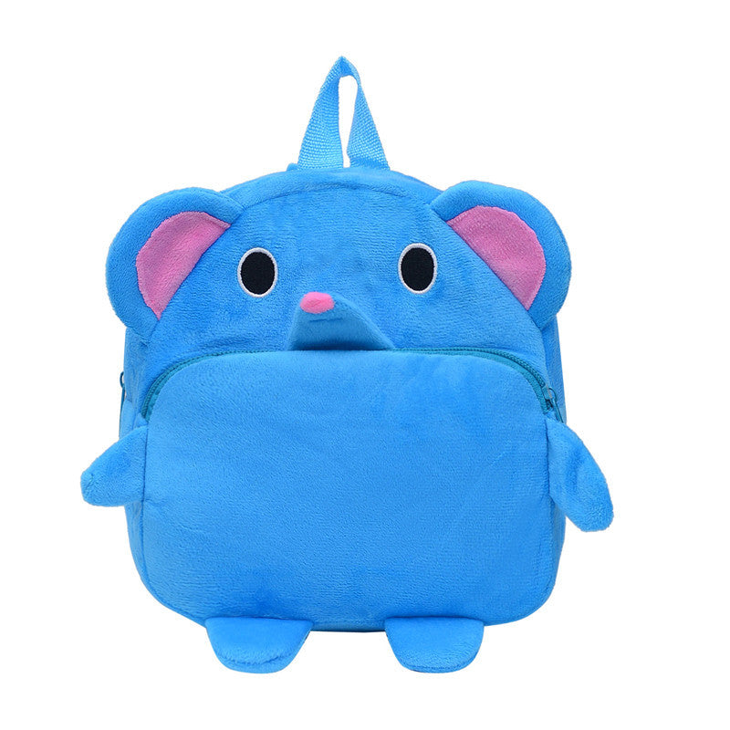 Early Childhood Education Cute Baby Children Plush School Bag.
