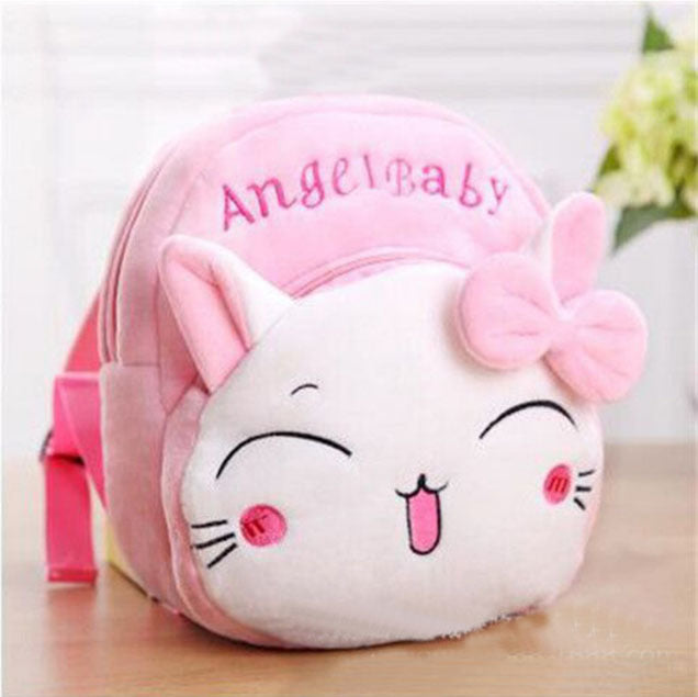 Early Childhood Education Cute Baby Children Plush School Bag.