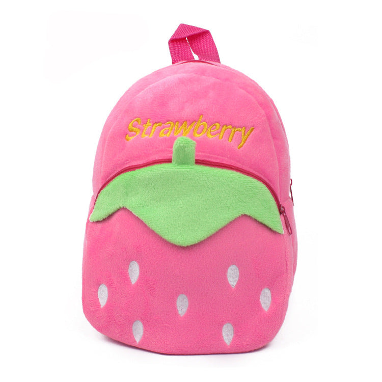 Early Childhood Education Cute Baby Children Plush School Bag.