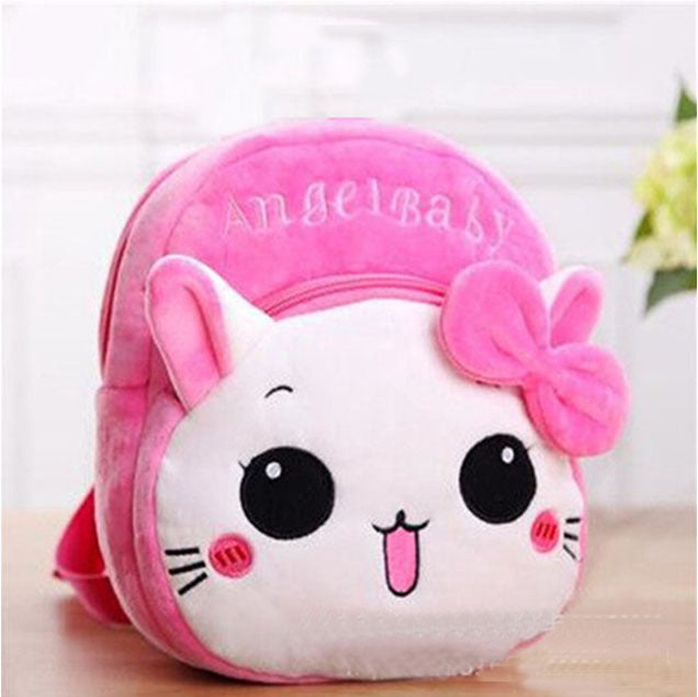Early Childhood Education Cute Baby Children Plush School Bag.