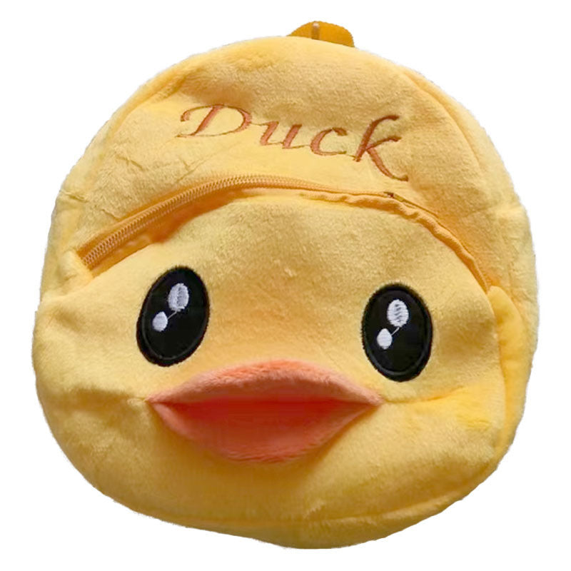 Early Childhood Education Cute Baby Children Plush School Bag.